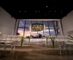 interior of Faena Forum wedding venue 