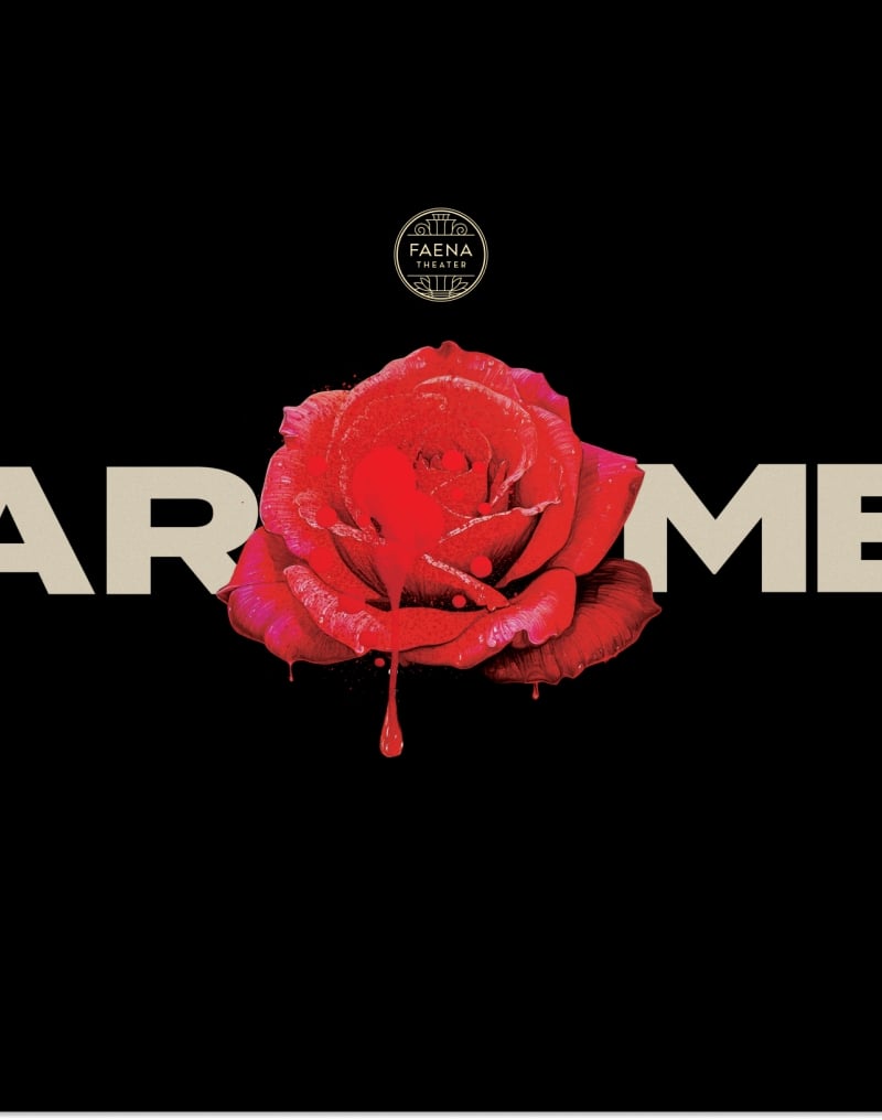 Carmen poster with red rose
