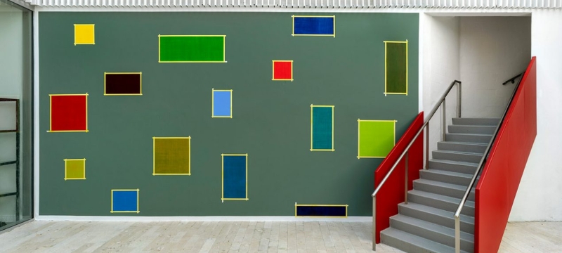 Gallery wall at Faena