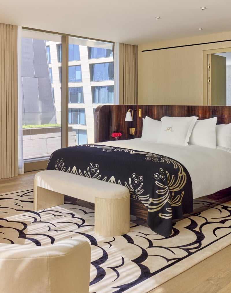 Crystal One Bedroom Suite Bed by Nikolas Koenig