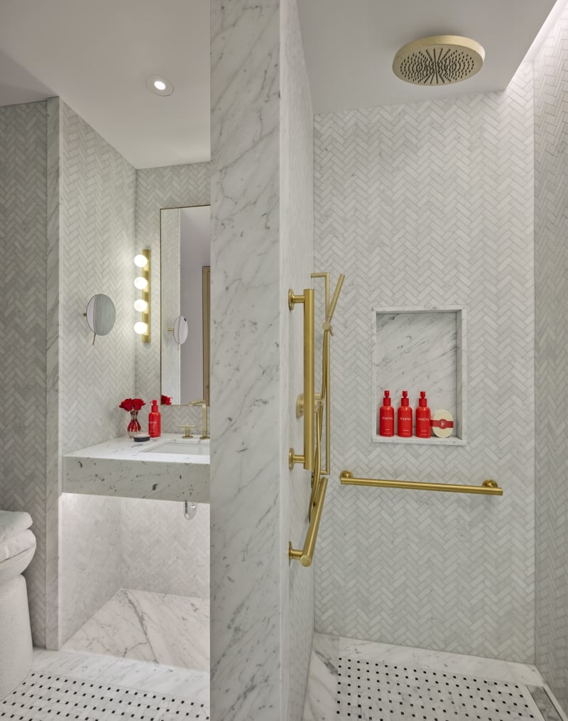 Classic Queen Queen ADA Bathroom by Nikolas Koenig