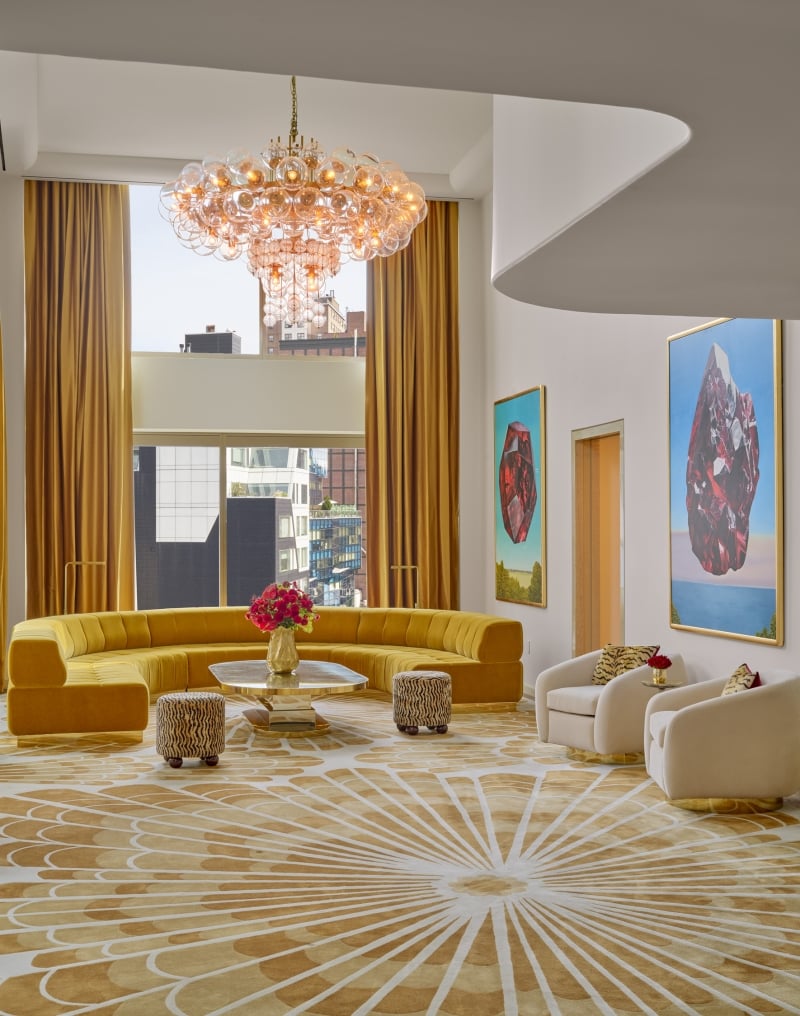 Faena New York - Faena Three-Bedroom Suite (Living Room)
