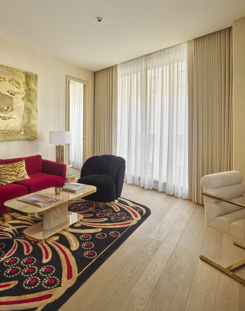 Classic One Bedroom Suite Living Room