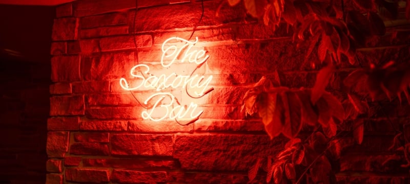 Saxony Bar Sign