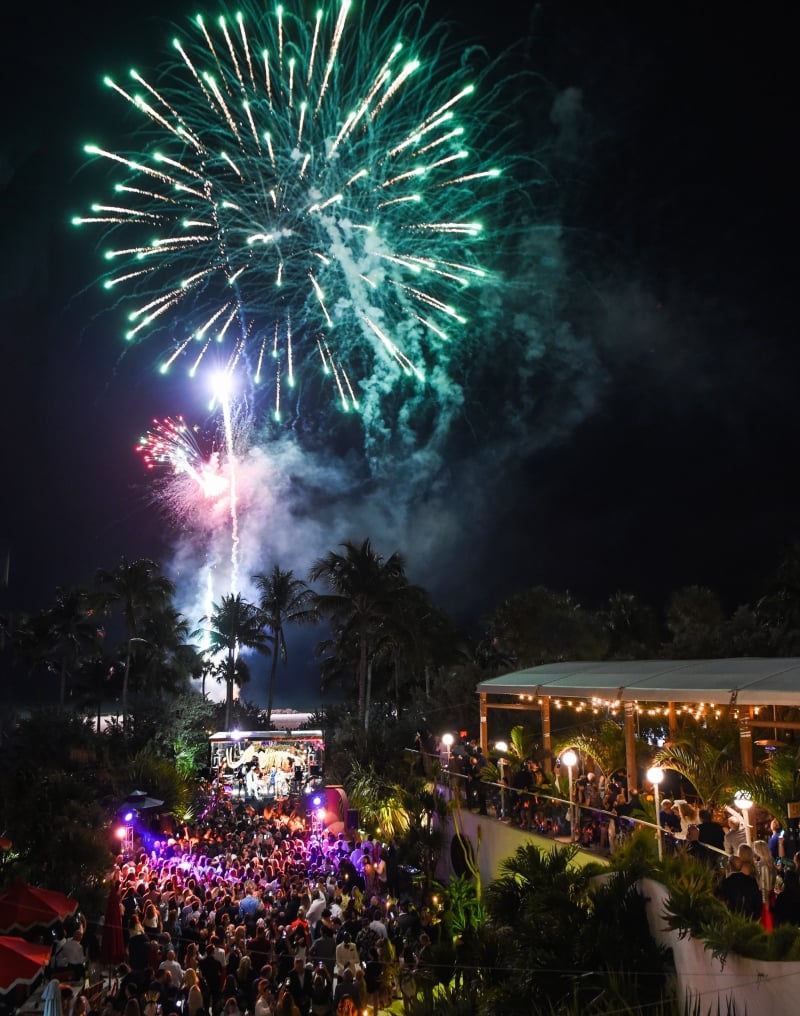 New Year's Eve Fireworks at Faena Hotel Miami Beach