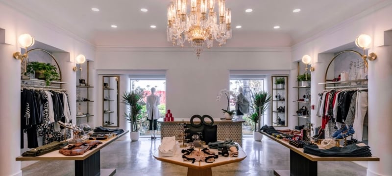 Faena Bazaar Curio indoor retail area