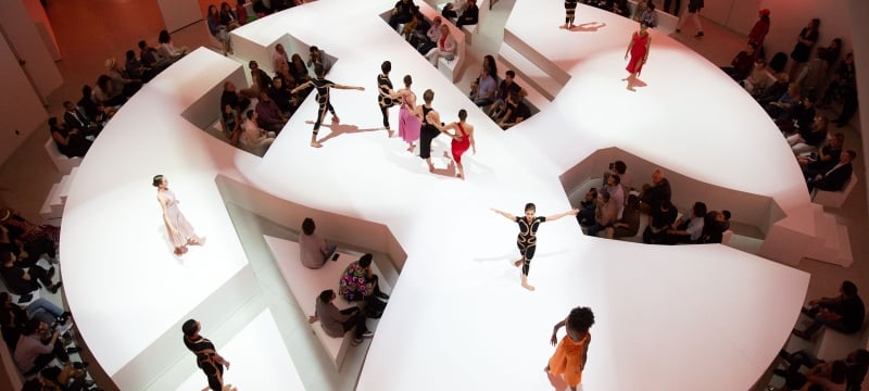 faena forum opening performance art