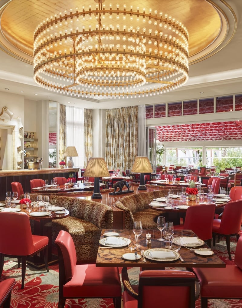 Chandelier and Dining Room