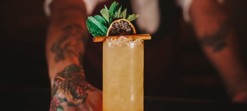 Cocktails at The Living Room
