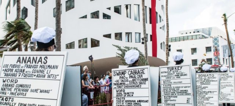Faena District Opening Celebration Procession