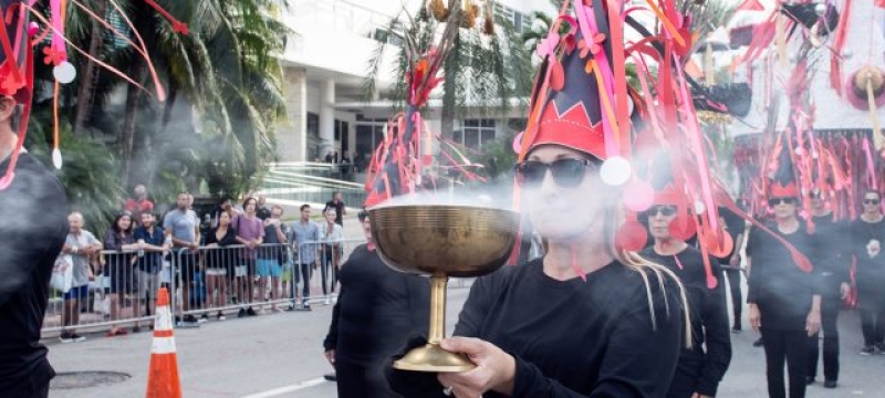 Faena District Opening Celebration Procession