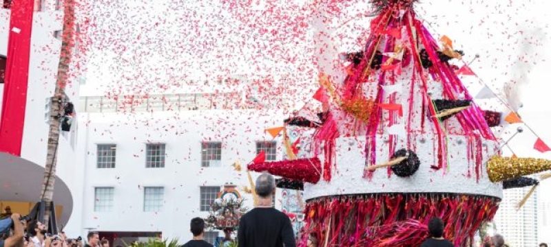 Faena District Opening Celebration Procession