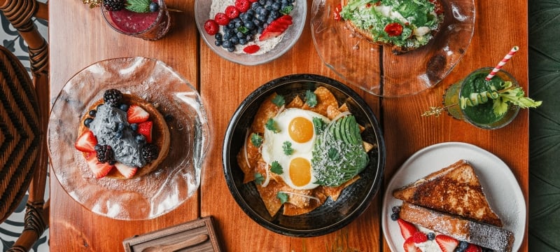Campo breakfast and brunch dishes
