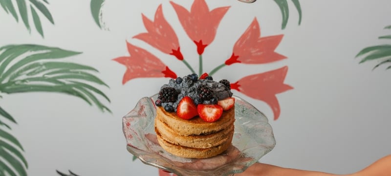 Pancake stack at Campo