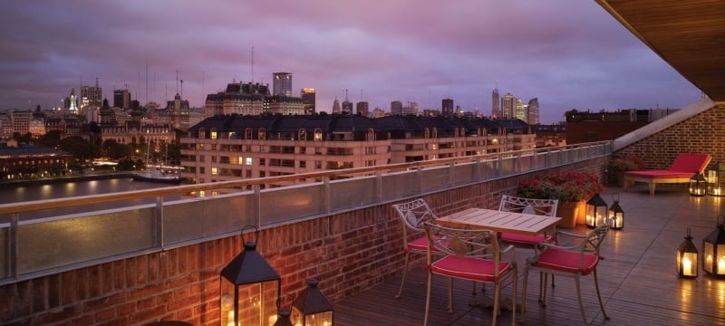 balcony from imperial suite hotel room
