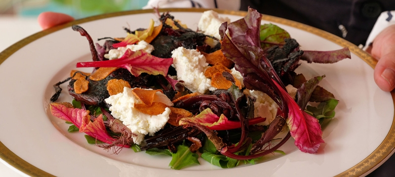 Beet salad from Los Fuegos