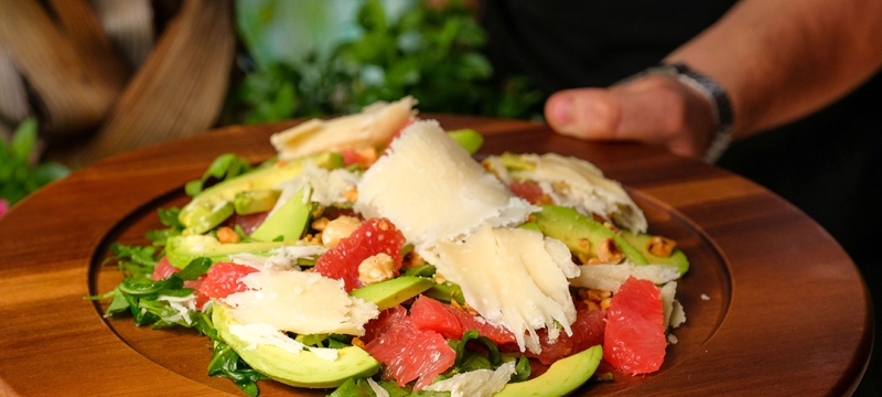 Grapefruit salad from Los Fuegos